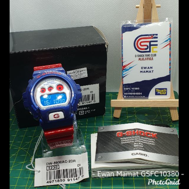 Casio G-Shock DW-6900AC-2DR | Shopee Malaysia