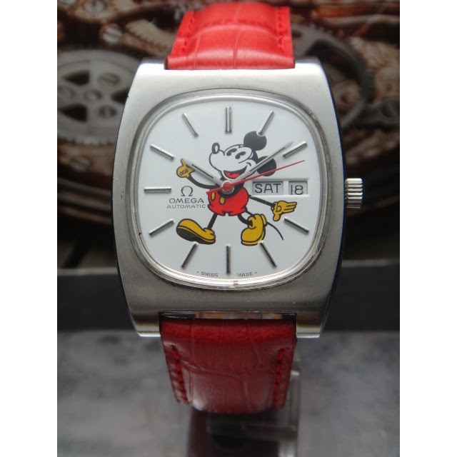 OMEGA VINTAGE MICKEY MOUSE AUTOMATIC Shopee Malaysia