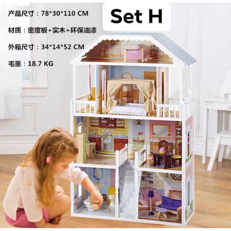 Barbie house online shopee