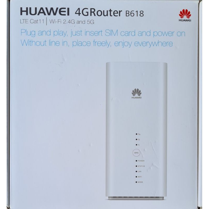 Huawei B618-65d, 4G LTE Cat11 Router 600mbps (Used Like New) | Shopee ...