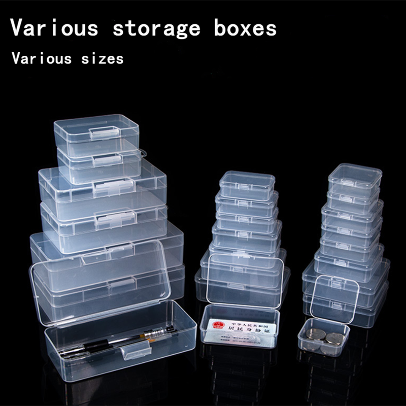 PP storage box transparent Transparent drawer small storage box DRAWER ...