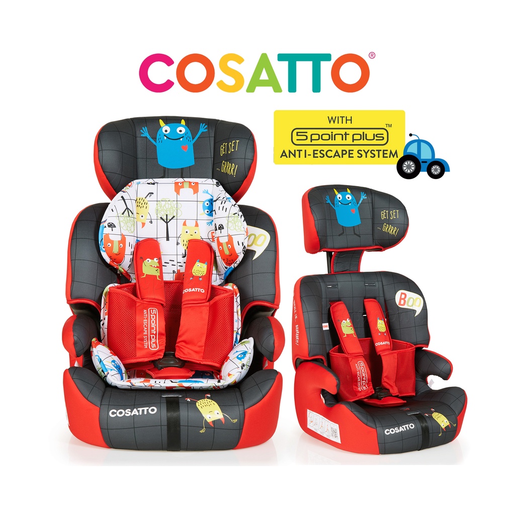 Cosatto Zoomi Group 123 Car Seat Shopee Malaysia