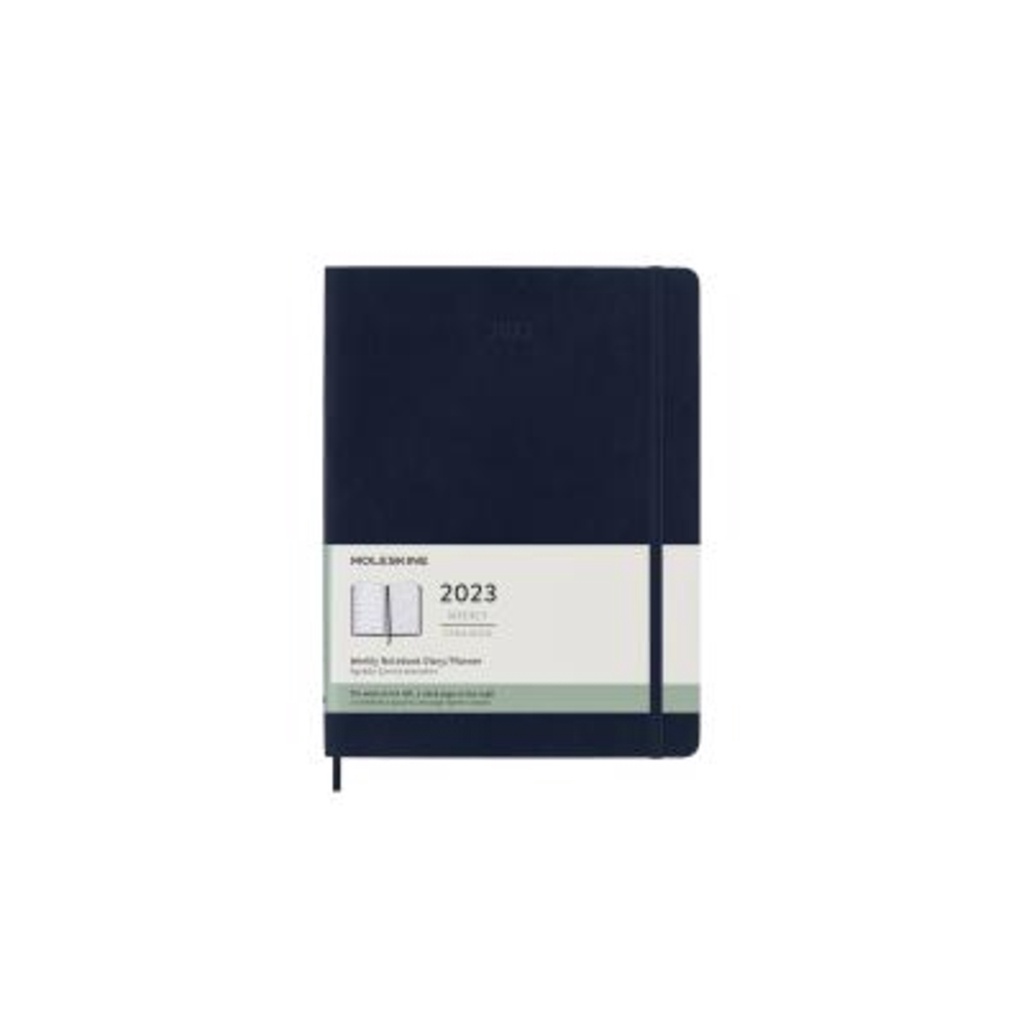 [English] Moleskine 2023 Weekly Notebook Planner, 12m, Extra Large