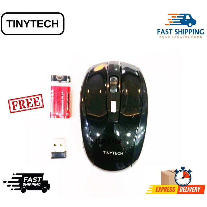 Tinytech Original Wireless True Mouse 2.4Ghz | Shopee Malaysia
