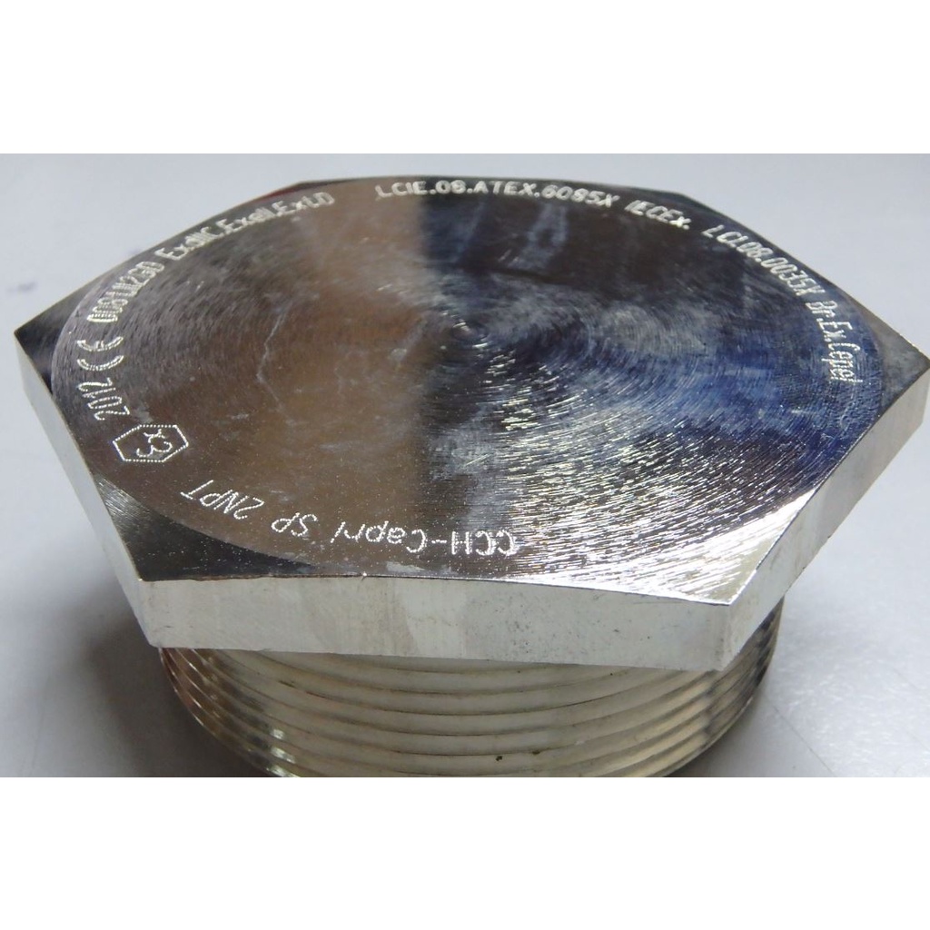 (AMPMECH) EATON / CAPRI EXD & EXE STOPPING PLUG, NPT & METRIC, NICKEL ...