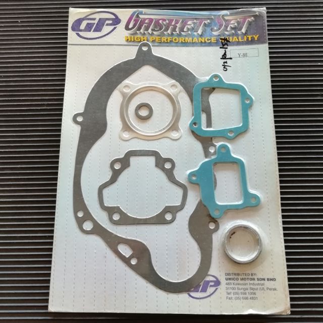 YAMAHA Y80 OVERHAUL GASKET ENGINE ENJIN FULL SET | Shopee Malaysia