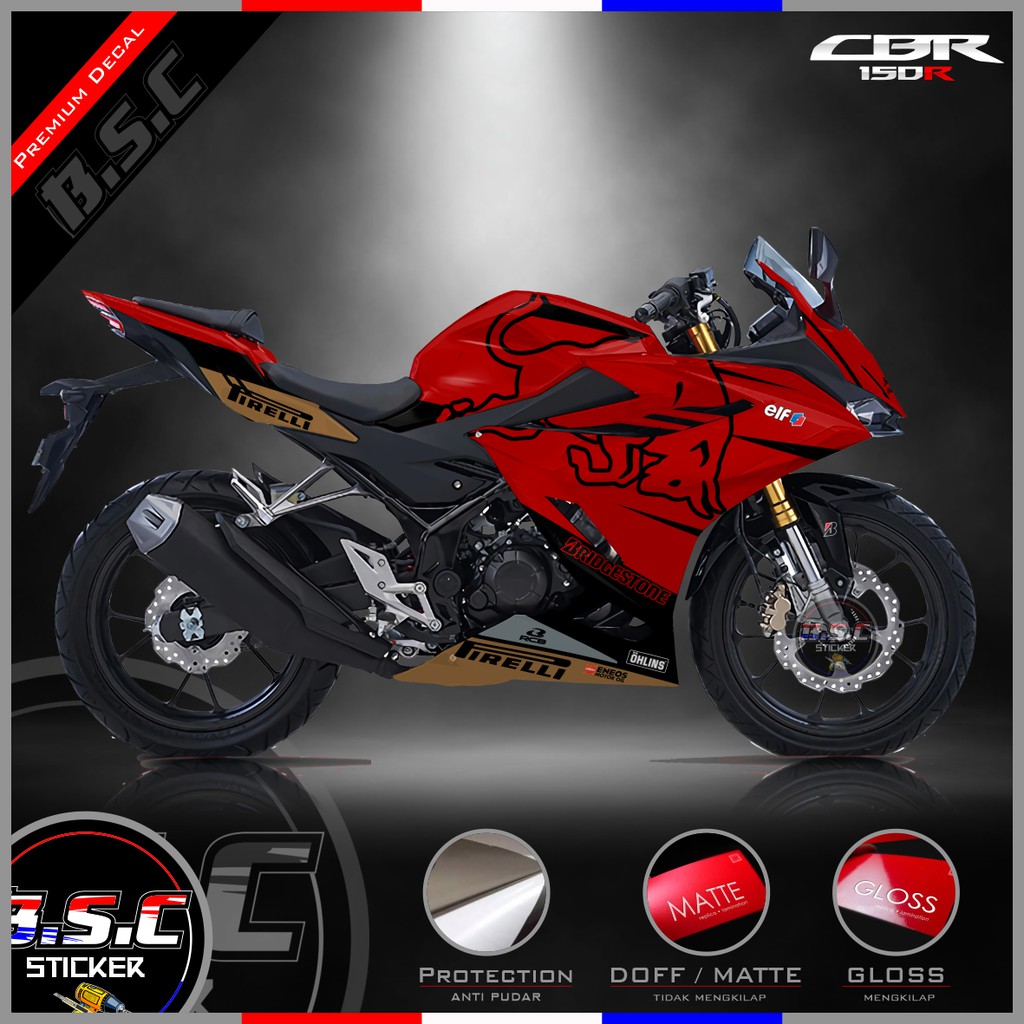 Sticker Motorcycle Sticker Sticker Decal FULL BODY ALL NEW CBR 150R ...