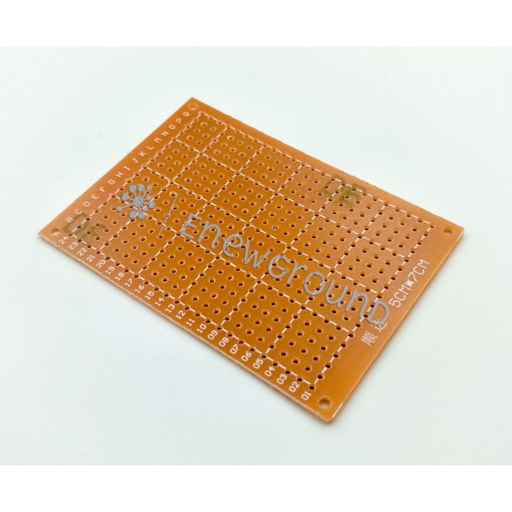 Prototype board (5x7 cm, donut board, perf board) Shopee Malaysia