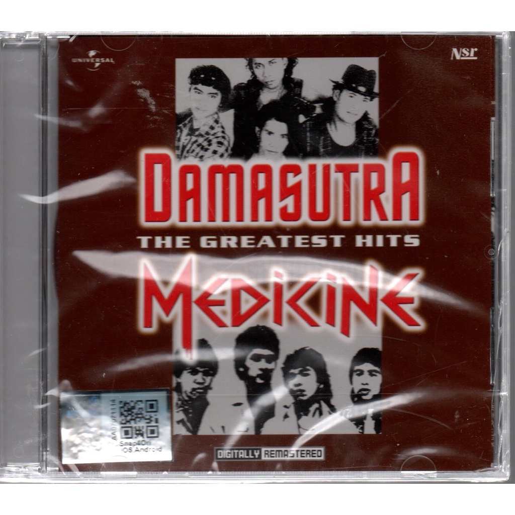 CD - Damasutra & Medicine The Greatest Hits (14 Lagu-Lagu) | Shopee