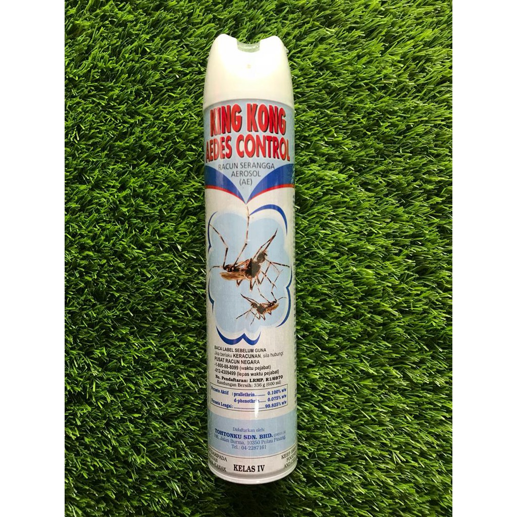 600ML King Kong Aedes Control Mosquitoes Spray Nyamuk | Shopee Malaysia
