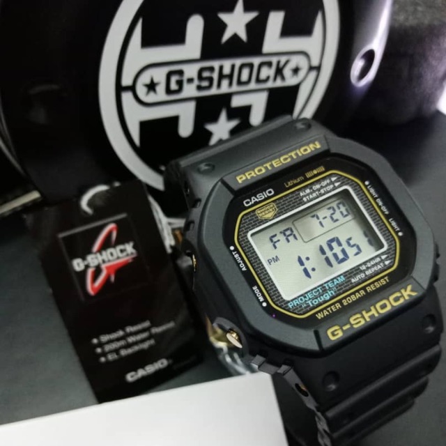 G-Shock 35th Anniversary Limited Edition Origin Gold DW-5035D-1