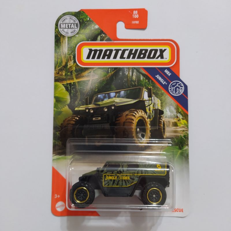 Matchbox MBX Ghe-O Rescue (MBX JUNGLE) | Shopee Malaysia