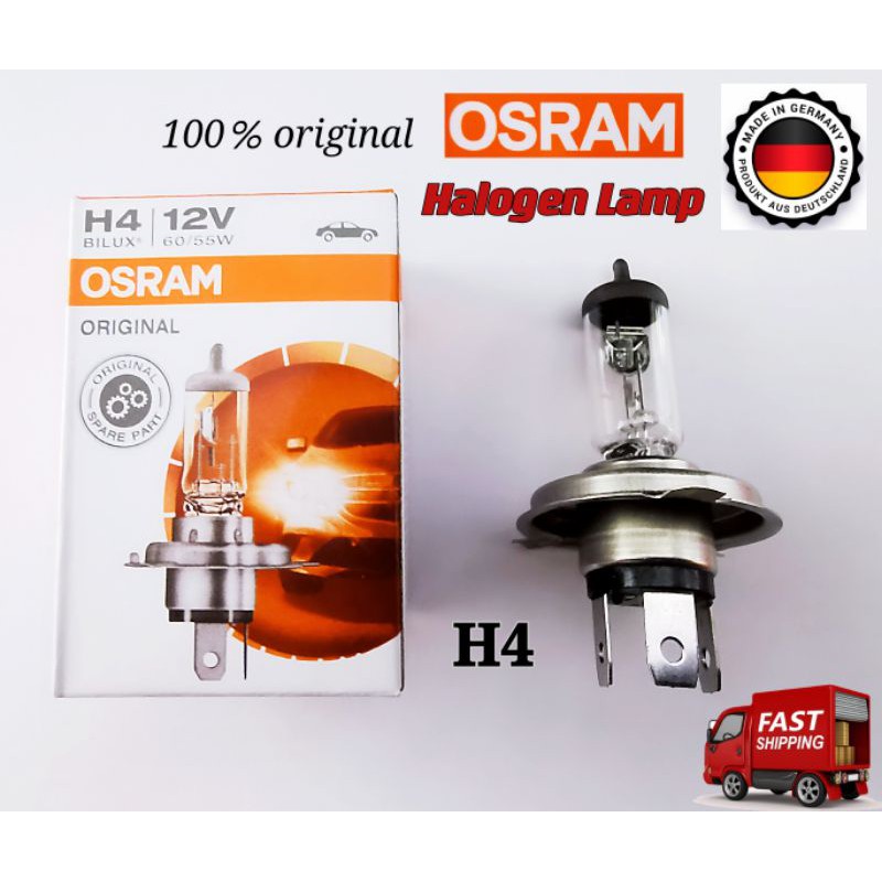 Halogen bulb OSRAM ORIGINAL LINE 12V H4 60/55W