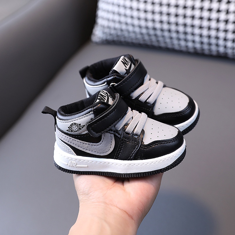 NKTE Baby Boys Mid-Top Sneakers Toddler Shoes Children Sports Shoes ...