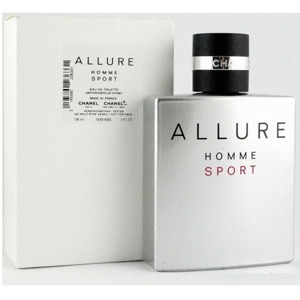 TESTER ALLURE HOMME SPORT BY CHANEL FOR MEN 100ML Shopee Malaysia