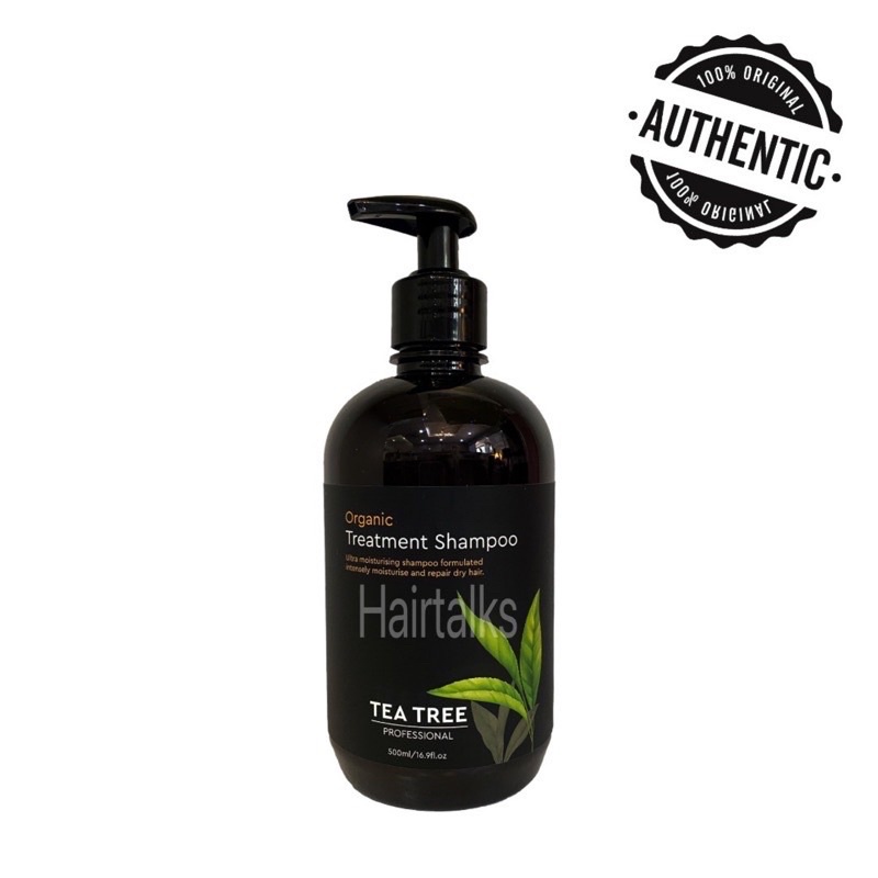 Tea Tree Organic Treatment Scalp Shampoo 500ml Shopee Malaysia