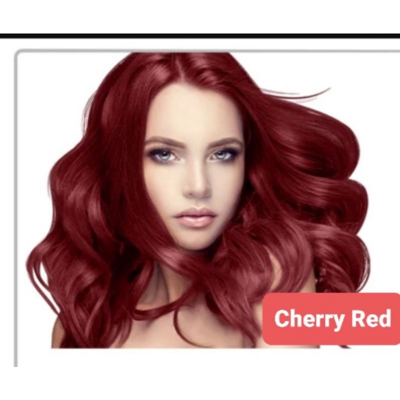 NEW !!! HJL Hair Joy Love Cherry Red Hair color Shopee Malaysia