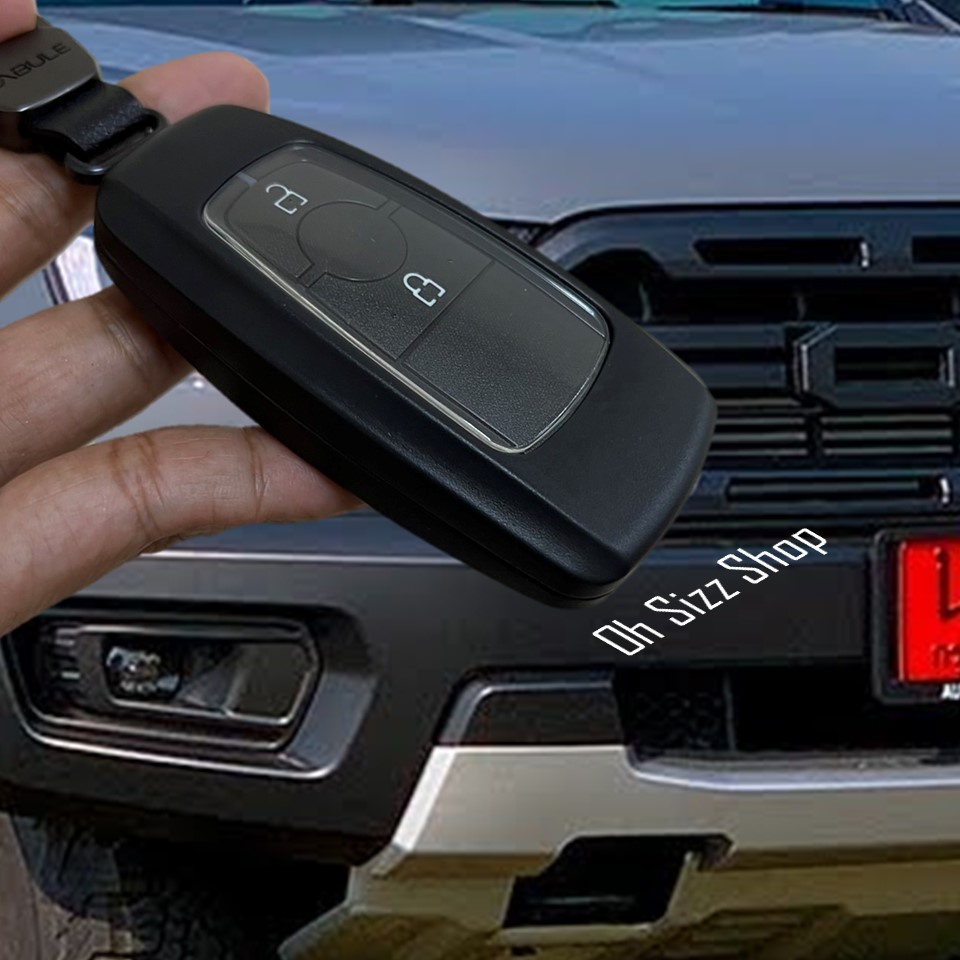 Matte Black And Glossy Metal Remote Control case Ford Raptor WildTrak ...