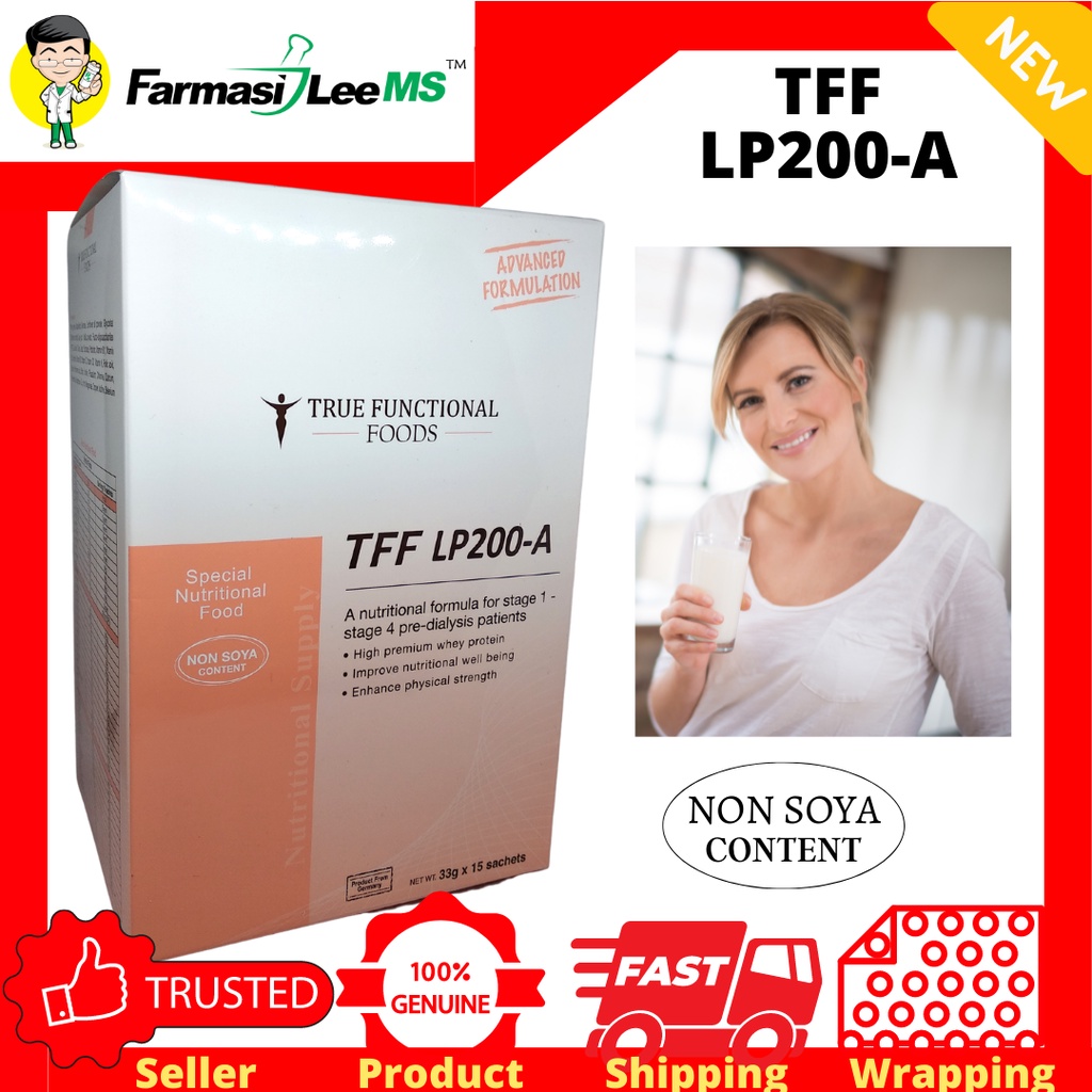 True Functional Food TFF LP200 A 15sachets x 33gm (Exp 11/2026 ...