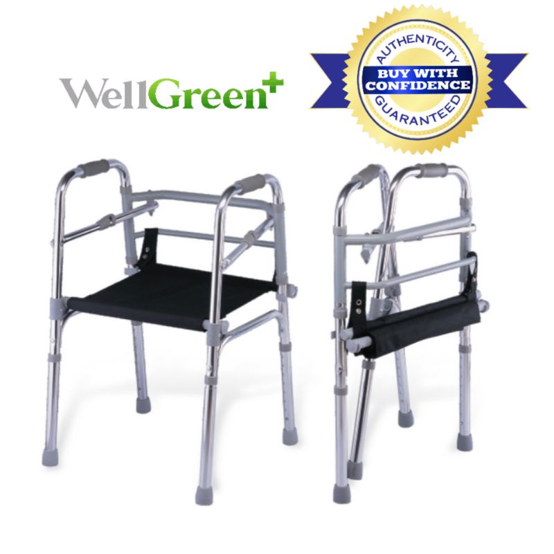 Promedictech Durasafe Foldable Walking Frame with Seat | Shopee Malaysia