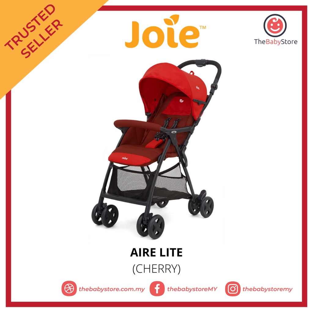 Joie Aire Lite Compact Stroller Lightweight Stroller Lychee Shopee Malaysia