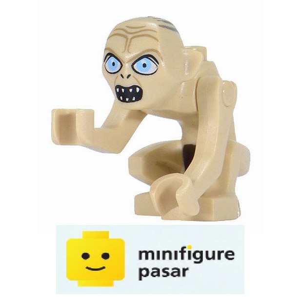 Lego gollum online minifigure