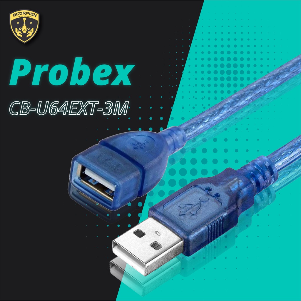 Probex Computer Cable-U64EXT | Shopee Malaysia