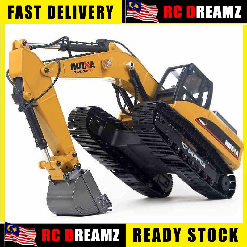 Huina 580 full hot sale metal rc excavator