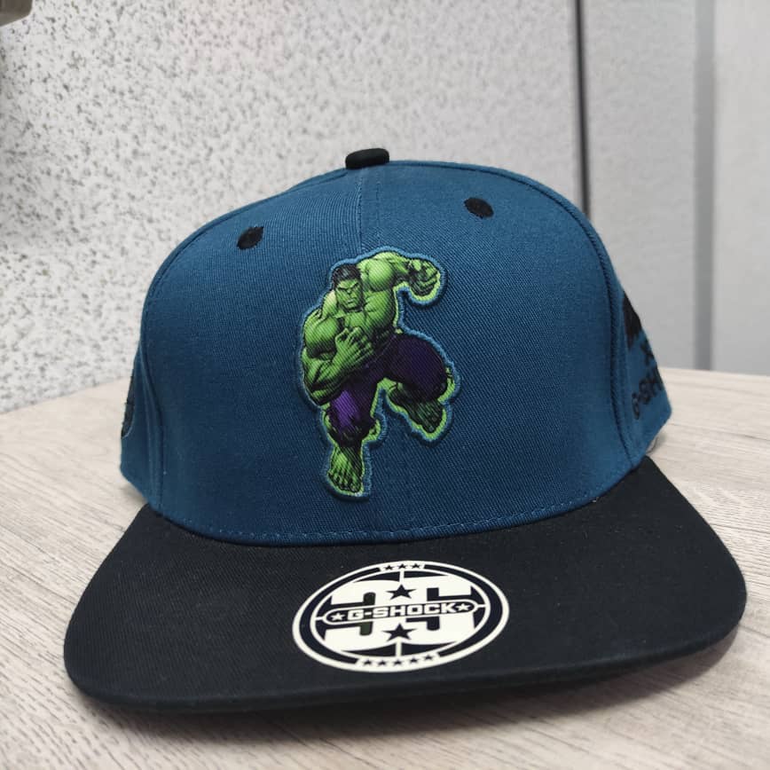 CAP THE INCREDIBLE HULK X G-SHOCK TOPI SUPER HERO MARVEL MURAH SNAPBACK ...