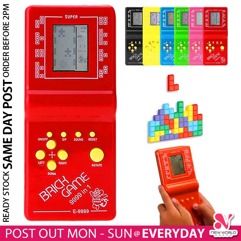 𝟵,𝟵𝟵𝟵 𝗜𝗡 𝟭 》 Tetris Brick Game Retro Handheld Children Education Toys ...