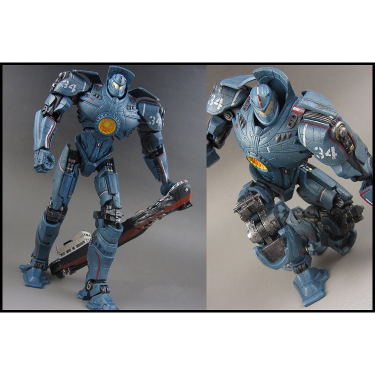 NECA Pacific Rim mecha battle damage wanderer Alpha Eureka Tango wolf ...