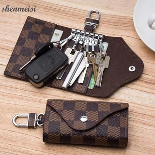 1x Solid Brass Key Snap Hook Rotatable Key Holder Key Row Keyring Organizer  Holder Leather Craft Key Case Purse Hardware - AliExpress