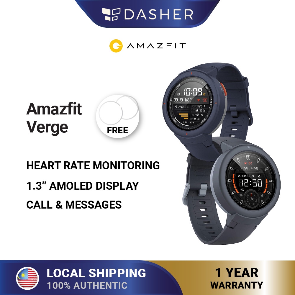 Amazfit verge outlet english