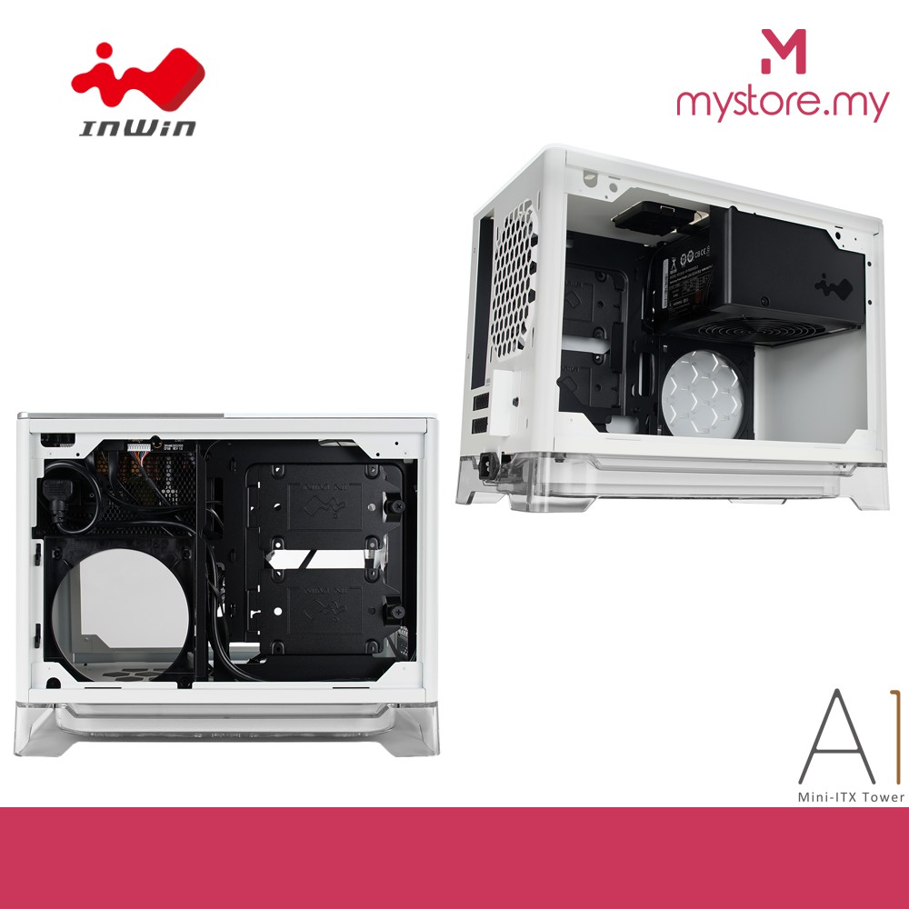 InWin A1 Mini-ITX CHASSIS with 80PLUS Bronze 600W PSU - WHITE | Shopee ...