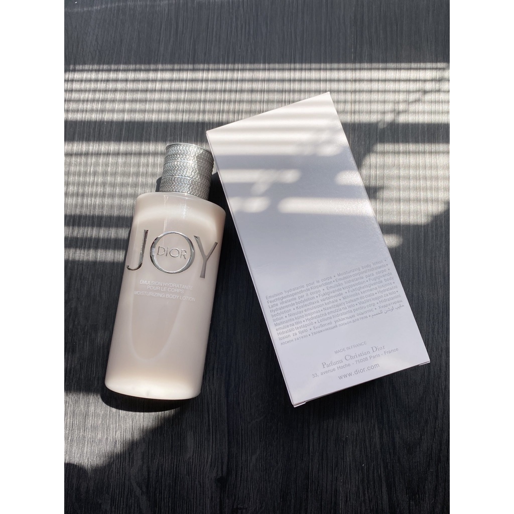 Christian dior joy body lotion shop
