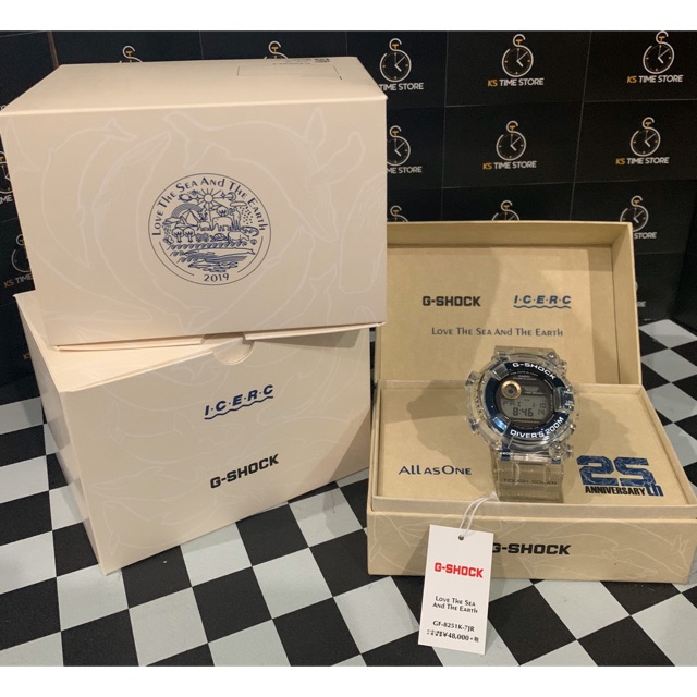 G Shock Frogman GF 8251K 7JR Jelly I.C.E.R.C. 2019 Shopee