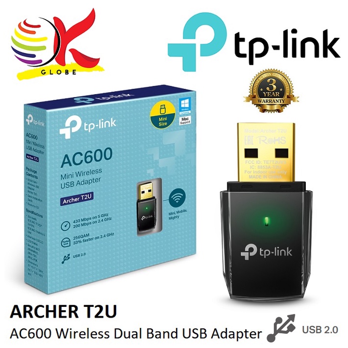 TP-LINK ARCHER T2U / ARCHER T2U NANO / ARCHER T3U / ARCHER T3U NANO ...