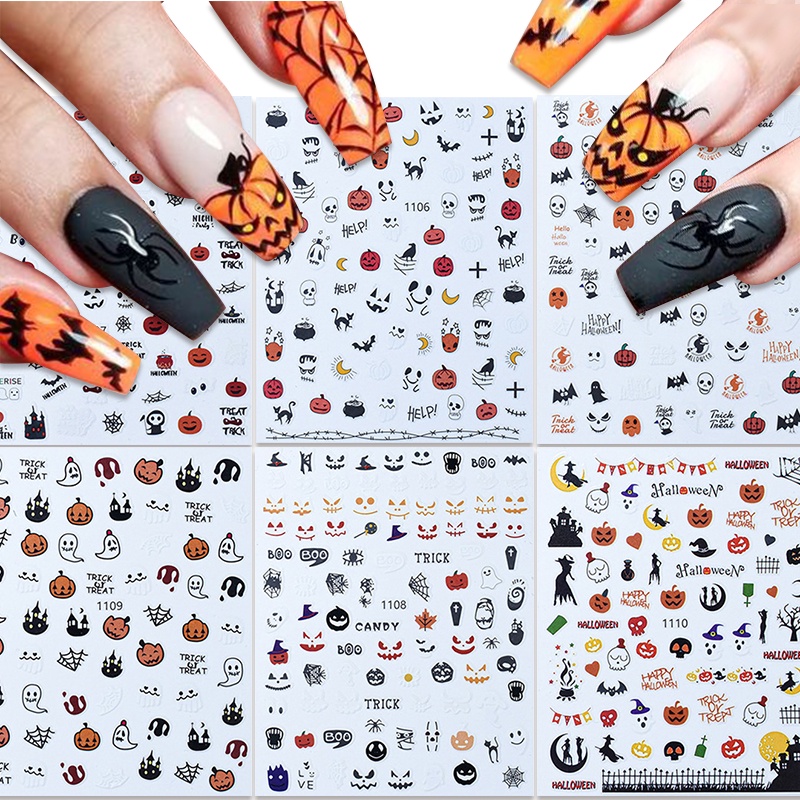 Halloween Nail Stickers