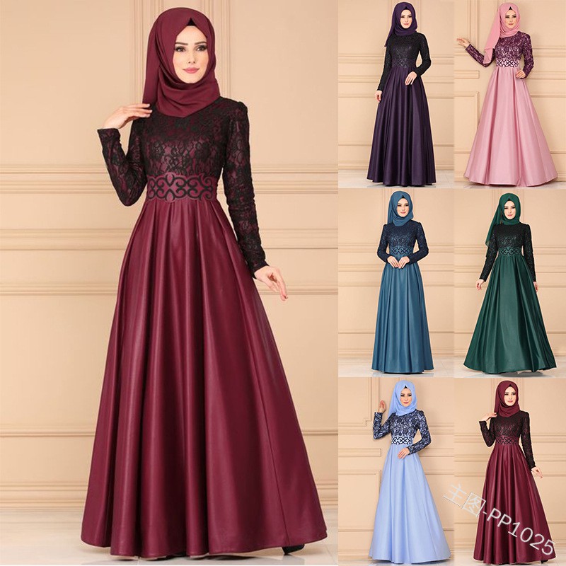 muslimah glamorous dress for dinner