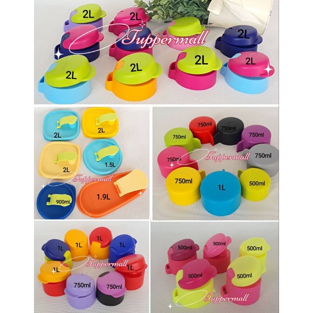 Tupperware Spare Part / Eco Bottle Cap (1 PC) - 500ml / 750ml / 1L / 1 ...