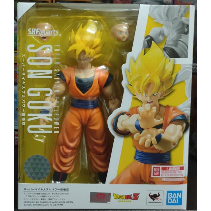 S.h.figuarts Shf Dragon Ball Z Son Goku Super Saiyan Full Power 