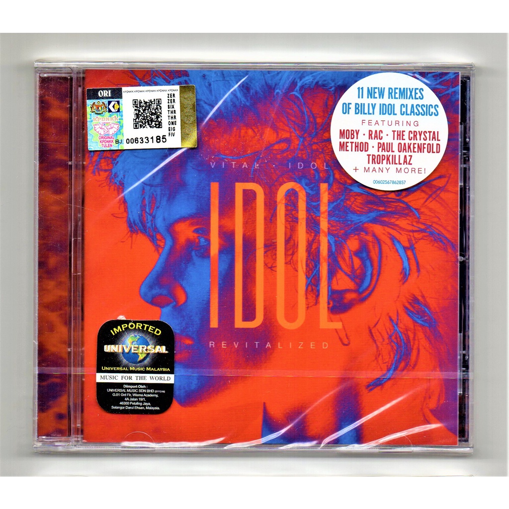 Billy Idol Vital Idol Revitalized ( Imported CD ) Shopee Malaysia