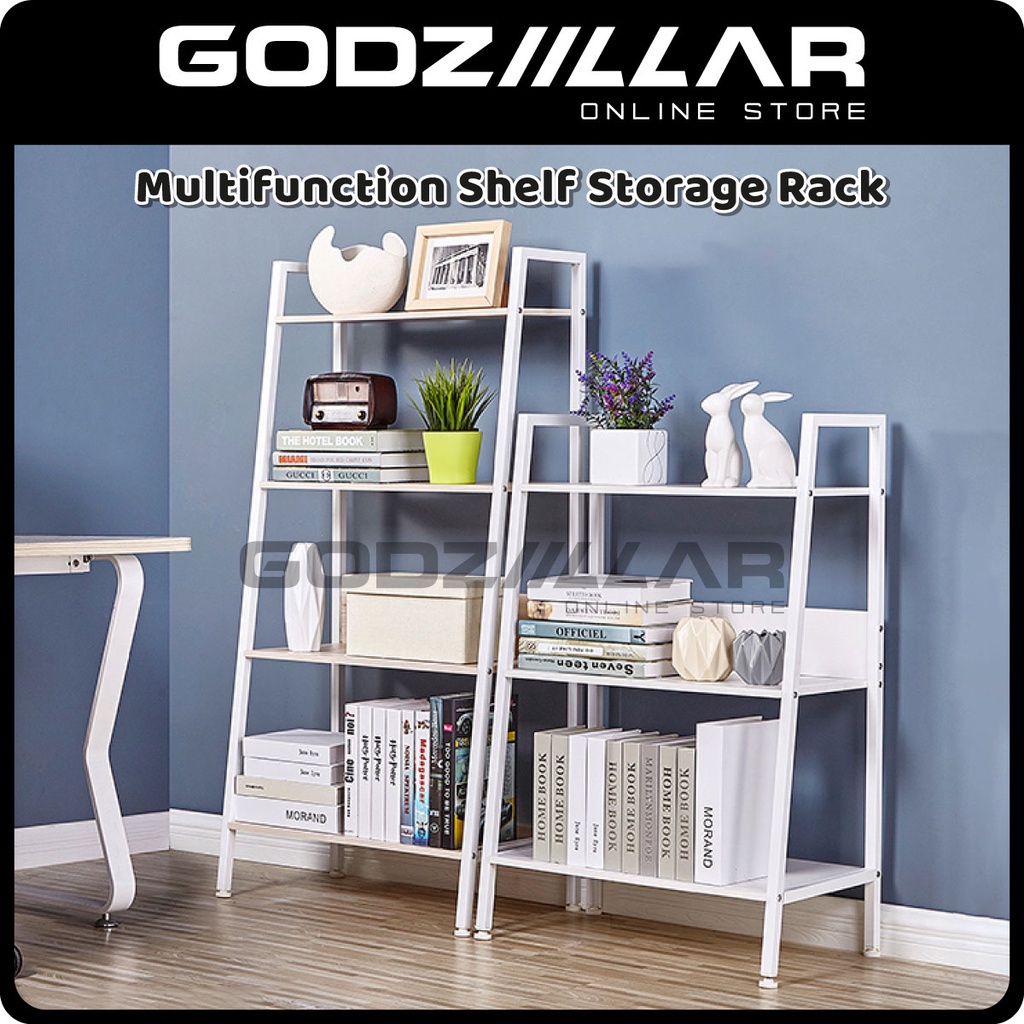 3&4 Tier Multipurpose Shelf Shelves Rack Stair Design Rack Rak Besi Rak