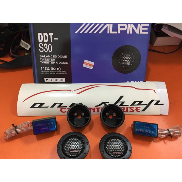 ALPINE Tweeter DDT-S30 (2.5cm) | Shopee Malaysia