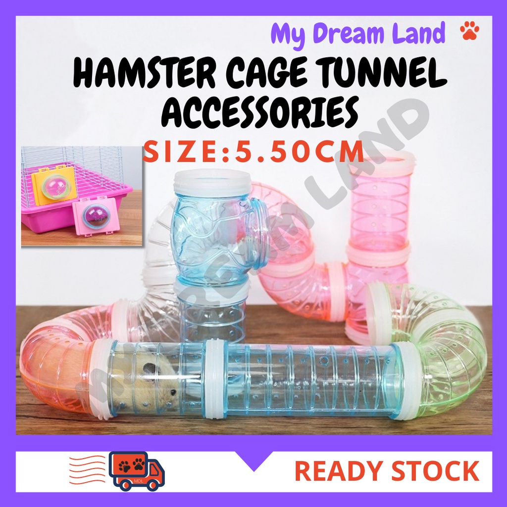 Curated visual reference: Picture Idea: Local Delivery Pet Hamster Cage DIY External Tunnel Connector Accessories