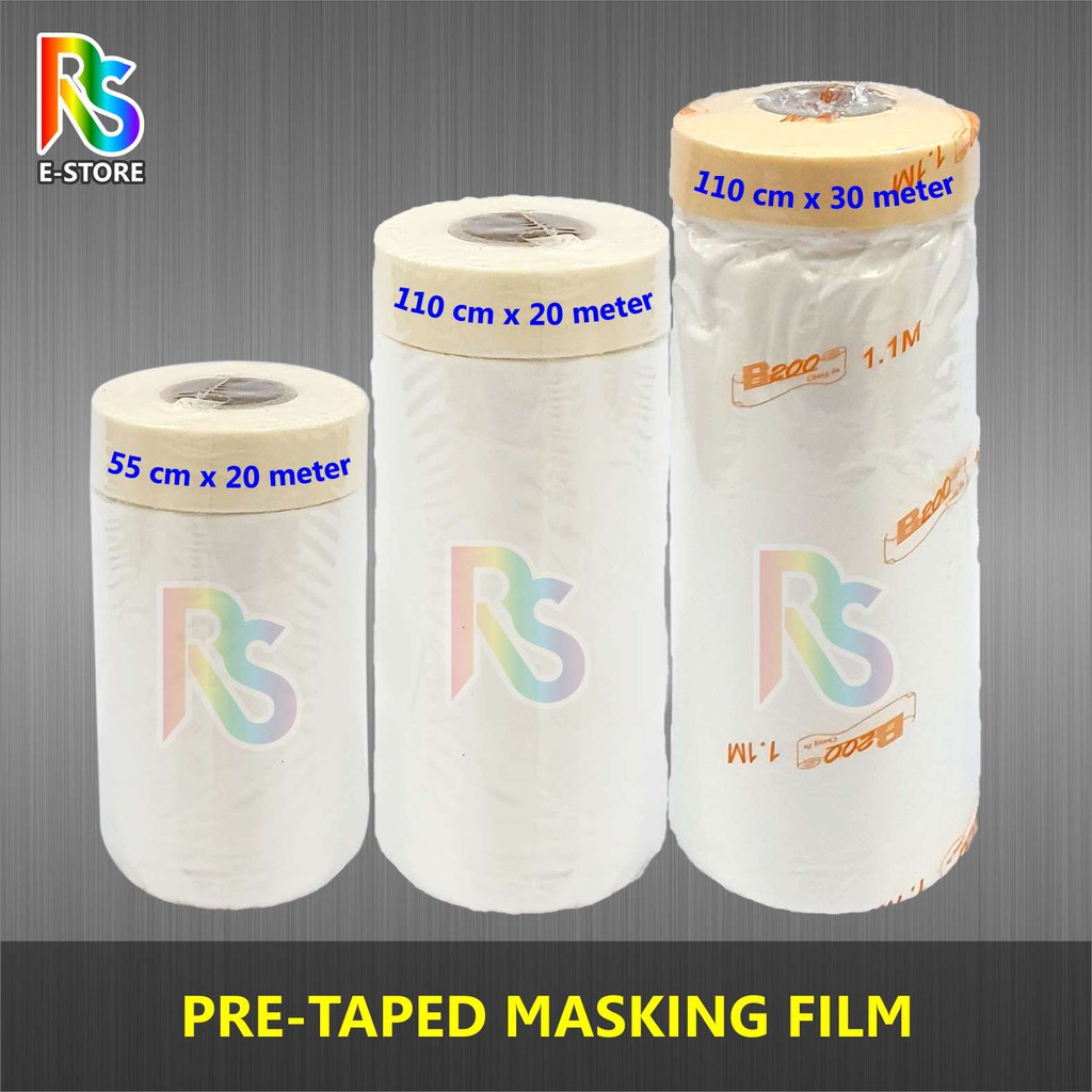 Masking Film / Pre-Taped Masking Film / Multipurpose Masking Film ...