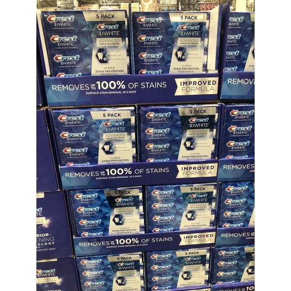 Enough BILL - Crest 3D White Advanced Trid Tripple Whitening Usa ...