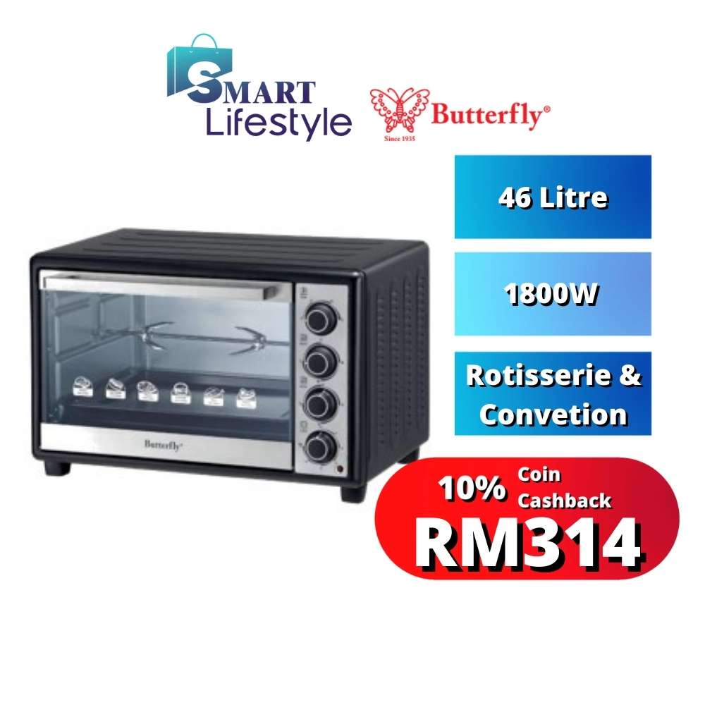 Butterfly Electric Oven With Convection Function (46L) BEO5246