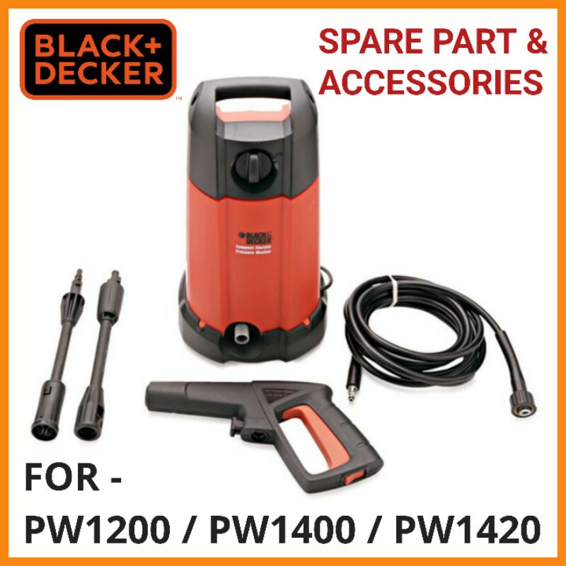 PW1200 BLACK DECKER HIGH PRESSURE WASHER SPARE PARTS