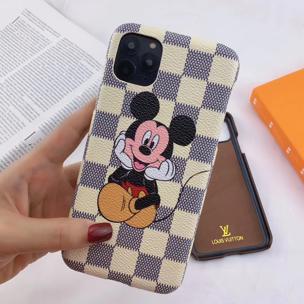 Louis Vuitton und Mickey Apple iPhone 12 Mini Hybrid Case - HüllePlus
